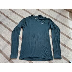 Mountain Hardwear Crater Lake Merino Wool Long Sleeve Baselayer Crew Men’s Small